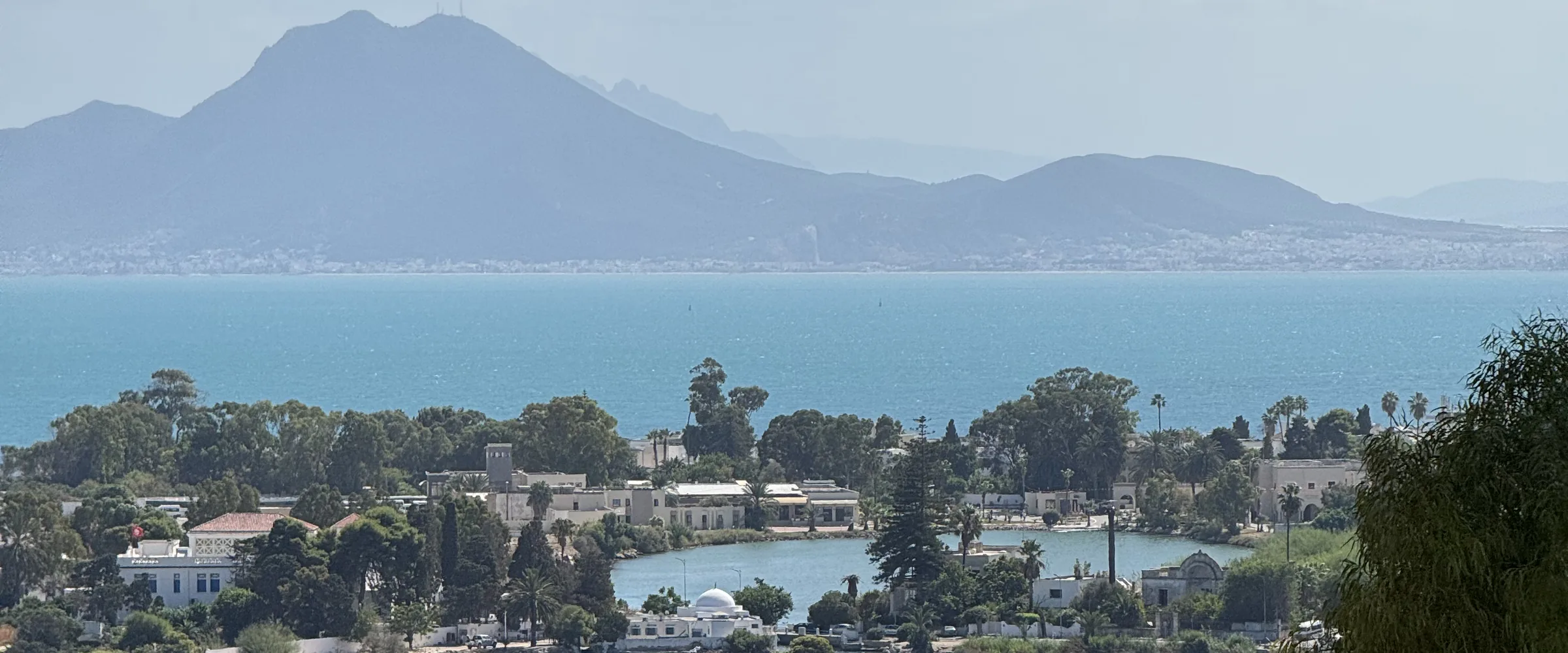 The bay of Carthage and the Punic ports, seen from the hill of Byrsa