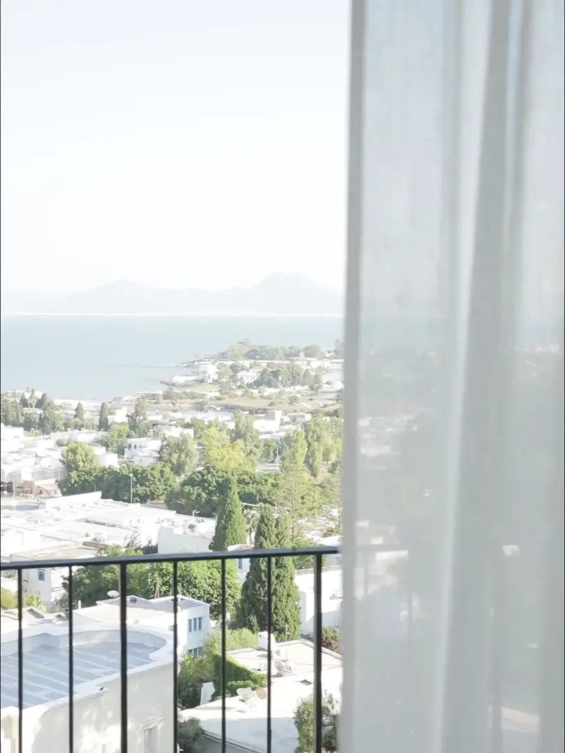 The bay from a suite, early morning
